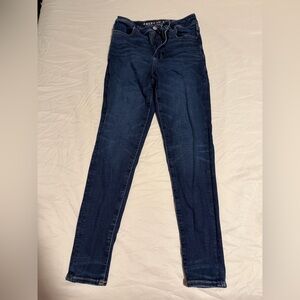 American Eagle Outfitters Women's Blue Jeans 0S